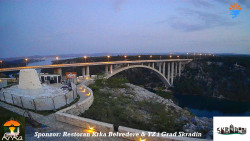 Skradin, řeka Krka, most A1