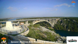 Skradin, řeka Krka, most A1