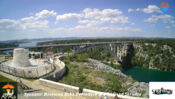 Skradin, řeka Krka, most A1