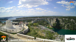 Skradin, řeka Krka, most A1