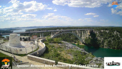 Skradin, řeka Krka, most A1