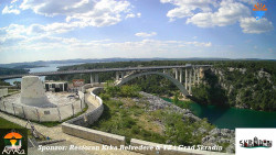 Skradin, řeka Krka, most A1