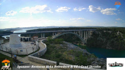 Skradin, řeka Krka, most A1