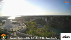 Skradin, řeka Krka, most A1
