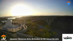 Skradin, řeka Krka, most A1