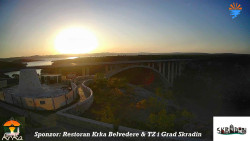 Skradin, řeka Krka, most A1