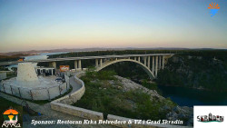 Skradin, řeka Krka, most A1