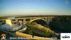 Skradin, řeka Krka, most A1