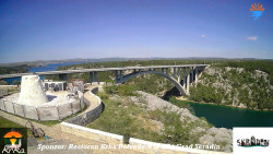 Skradin, řeka Krka, most A1