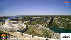 Skradin, řeka Krka, most A1