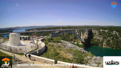 Skradin, řeka Krka, most A1