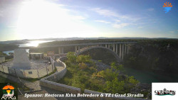 Skradin, řeka Krka, most A1
