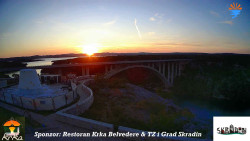 Skradin, řeka Krka, most A1