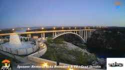 Skradin, řeka Krka, most A1