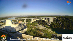 Skradin, řeka Krka, most A1