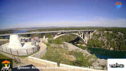 Skradin, řeka Krka, most A1