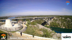 Skradin, řeka Krka, most A1