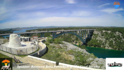 Skradin, řeka Krka, most A1