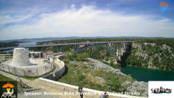 Skradin, řeka Krka, most A1