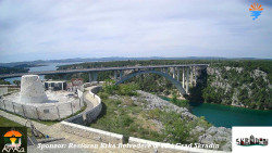 Skradin, řeka Krka, most A1