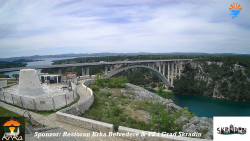 Skradin, řeka Krka, most A1