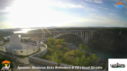 Skradin, řeka Krka, most A1