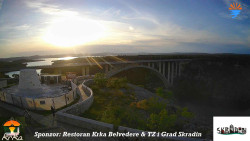 Skradin, řeka Krka, most A1