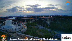 Skradin, řeka Krka, most A1