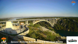 Skradin, řeka Krka, most A1