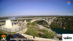 Skradin, řeka Krka, most A1