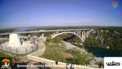 Skradin, řeka Krka, most A1