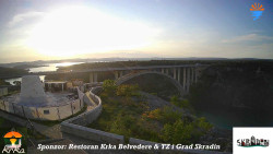 Skradin, řeka Krka, most A1