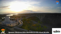 Skradin, řeka Krka, most A1