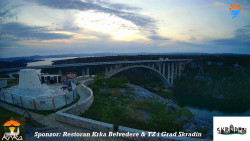 Skradin, řeka Krka, most A1