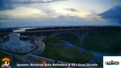 Skradin, řeka Krka, most A1