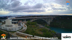 Skradin, řeka Krka, most A1