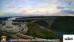 Skradin, řeka Krka, most A1