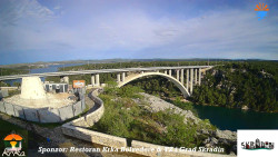 Skradin, řeka Krka, most A1