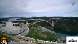 Skradin, řeka Krka, most A1