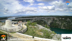 Skradin, řeka Krka, most A1