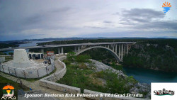 Skradin, řeka Krka, most A1