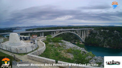 Skradin, řeka Krka, most A1