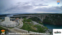 Skradin, řeka Krka, most A1
