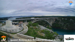 Skradin, řeka Krka, most A1