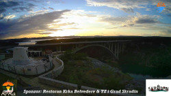 Skradin, řeka Krka, most A1