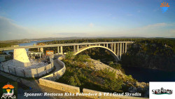 Skradin, řeka Krka, most A1