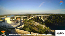 Skradin, řeka Krka, most A1