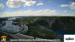 Skradin, řeka Krka, most A1