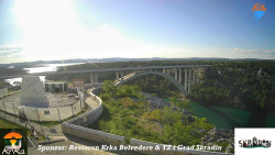 Skradin, řeka Krka, most A1