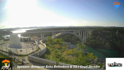 Skradin, řeka Krka, most A1